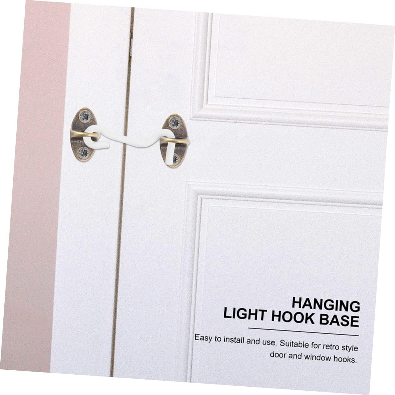  Jojofuny 10pièces Support De Fenêtre Antivol De Fenêtre Pour Décoration Intérieure Et Extérieure Base De Support Pour Lumière Suspendue Et Maintien Ouvert Style Rétro Couleur