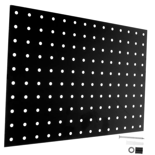  Gatuida Perforated Metal Wall Sign Garage Tool Organizer Heavy Duty Multi-Hole Easy To Install Wall Space