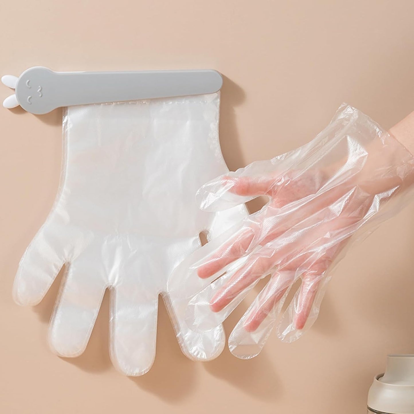  Porte-Gants Mural,Organisateur De Boîte à Gants | Clip Design Avec Adhésif Pour Cuisine, Placard, Garage, Bureau, Restaurant Ou Laboratoire