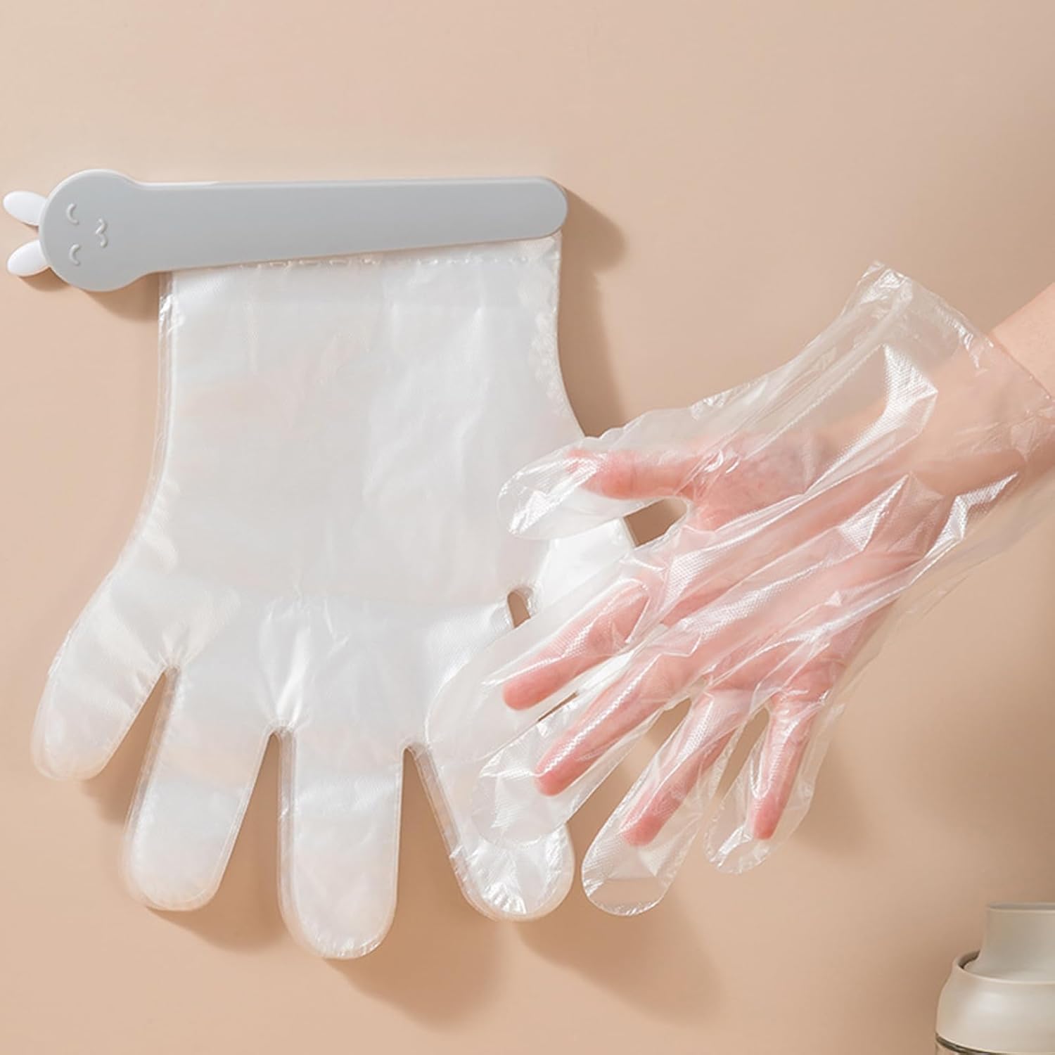  Porte-Gants Mural,Organisateur De Boîte à Gants | Clip Design Avec Adhésif Pour Cuisine, Placard, Garage, Bureau, Restaurant Ou Laboratoire