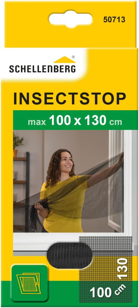  Schellenberg 50712 Insect Screen For Windows 100 X 130 Cm White