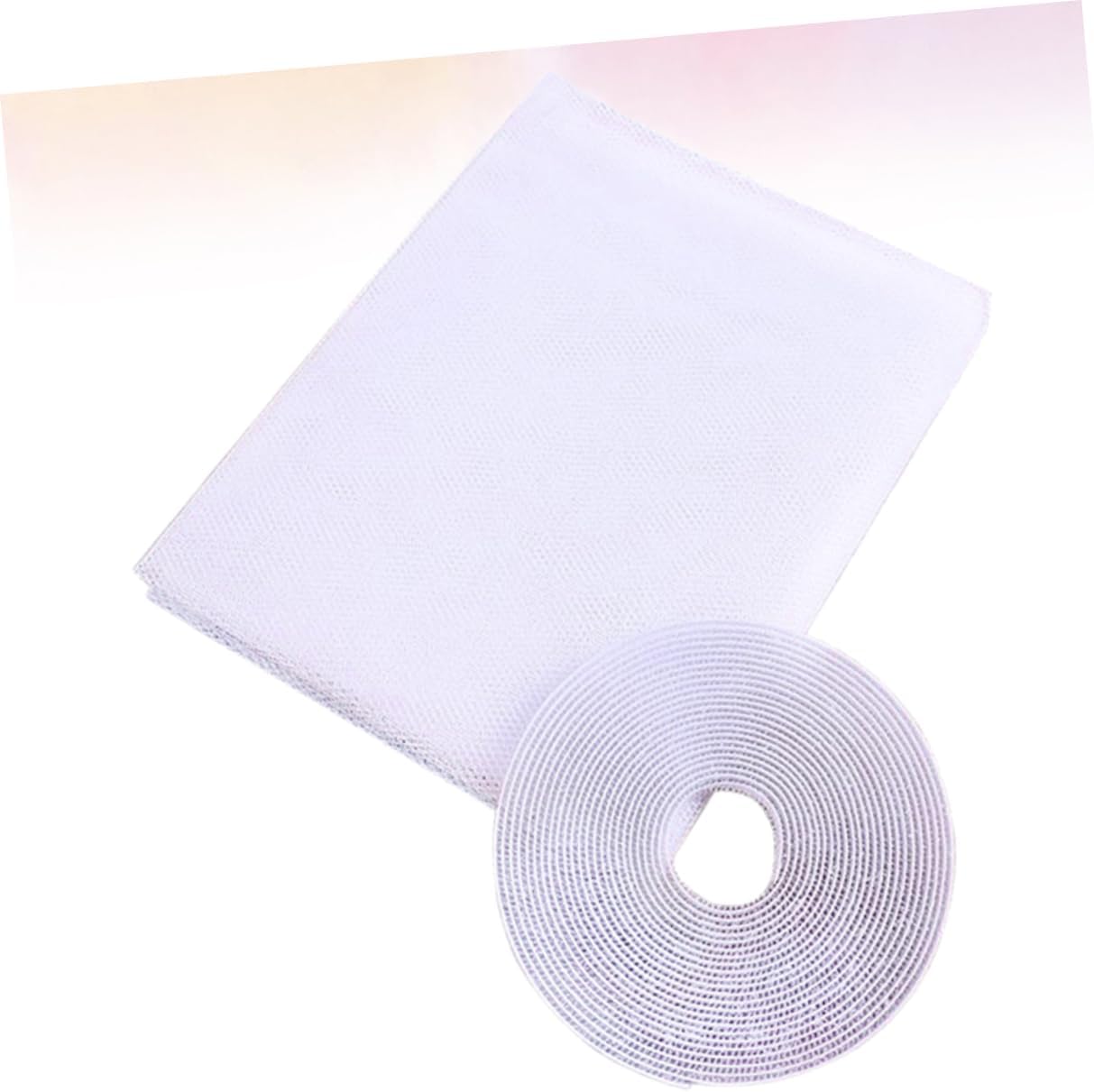  BESTonZON 4pièces Moustiquaire Autocollante Écran De Fenêtre Multifonctionnel Maille Blanche Insectes Pour Maison Et Bureau Installation Facile Avec Bande Adhésive