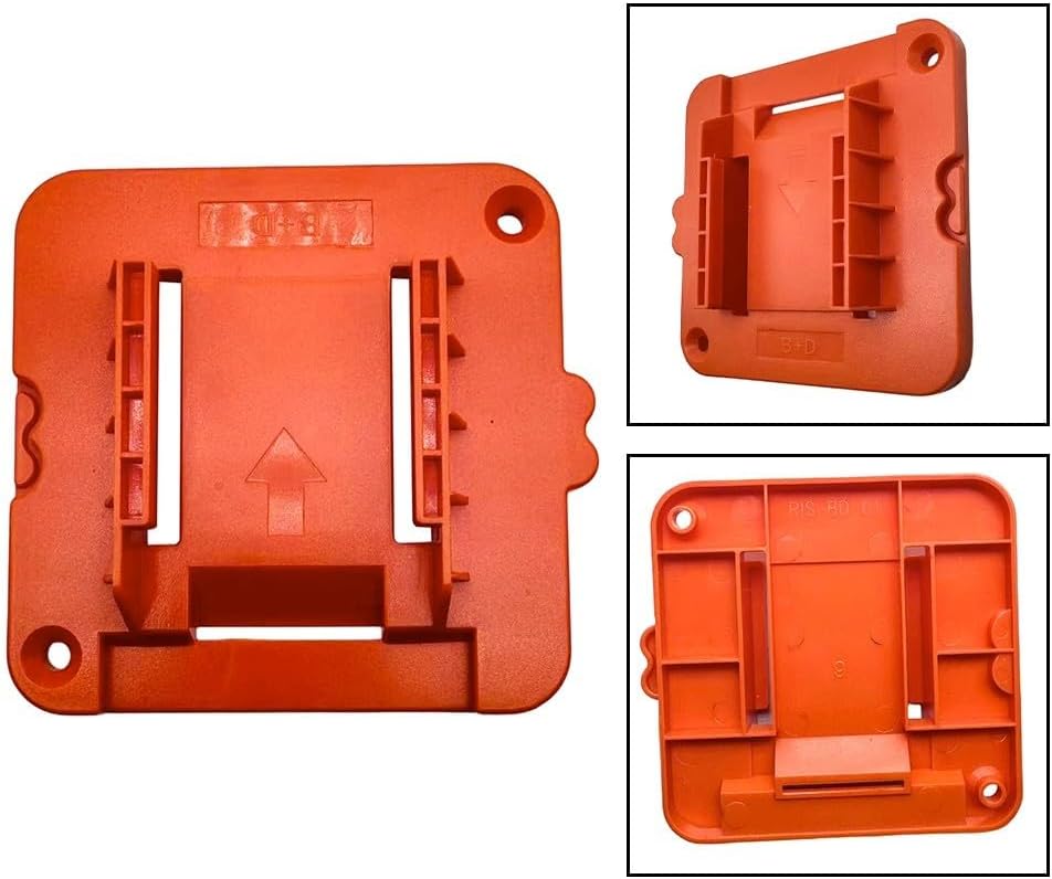  Support De Batterie 20 V Pour Batteries LBXR20 LB20, Support De Rangement Mural Pour Outils électriques, Gain De Place, Atelier, Station De Garage, Jaune (8 Pièces)