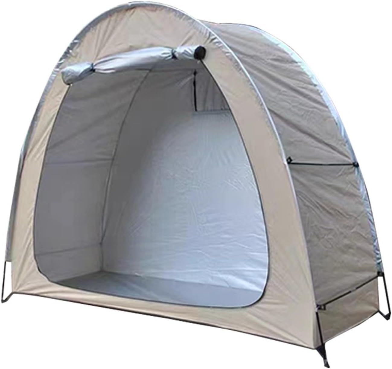GENERIC Abri De Rangement Pour Vélos, Housse Imperméable Pour Vélos - Garage De Rangement Extérieur Portable Pour Motos, Outils De Jardin, Tondeuses à Gazon - Dimensions : 200 X 80 X 165 Cm - Durabl