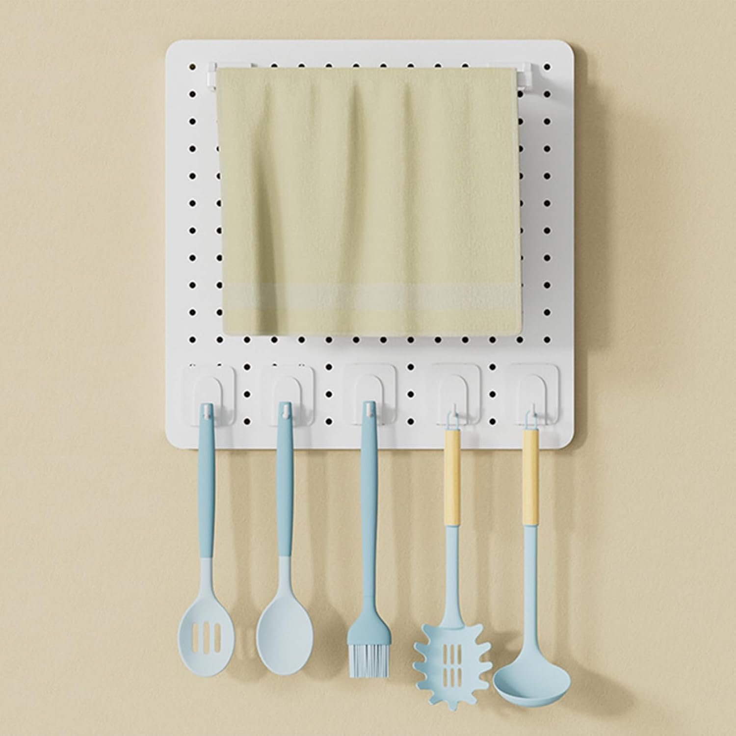  Générique Panneaux à Picots Pour Murs,Organisateur Mural Panneau Perforé Pour Bureau - Panneaux De Rangement Décoratifs Pour Fournitures De Bureau Et Chambre