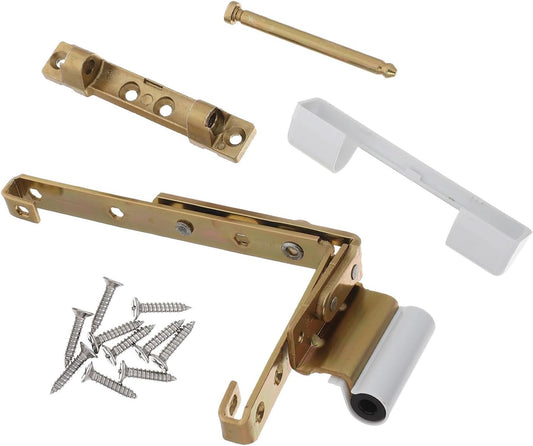  Healeved Charnières D'angle Vis Et Caches Blancs En Acier Carbone Fonctionnement Fluide Pour Fenêtres Coulissantes Intérieures Et Extérieures Compatible Portes Et Fenêtres Pvc, Usage