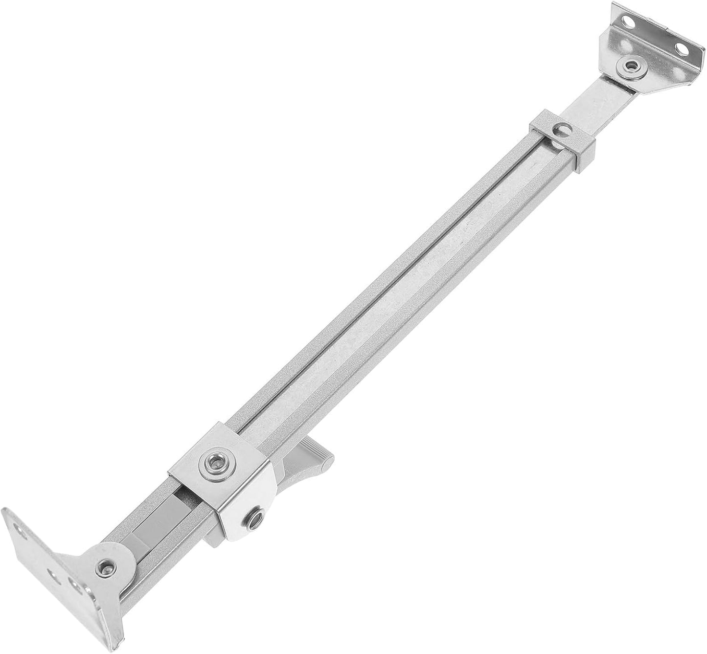  ULTECHNOVO Limiter D’Ouverture De Fenêtre Télescopique En Alliage D’Aluminium Barre De Sécurité Réglable Argentée Pour Fenêtres à Battants Et Coulissantes Accessoire De Quincaillerie De