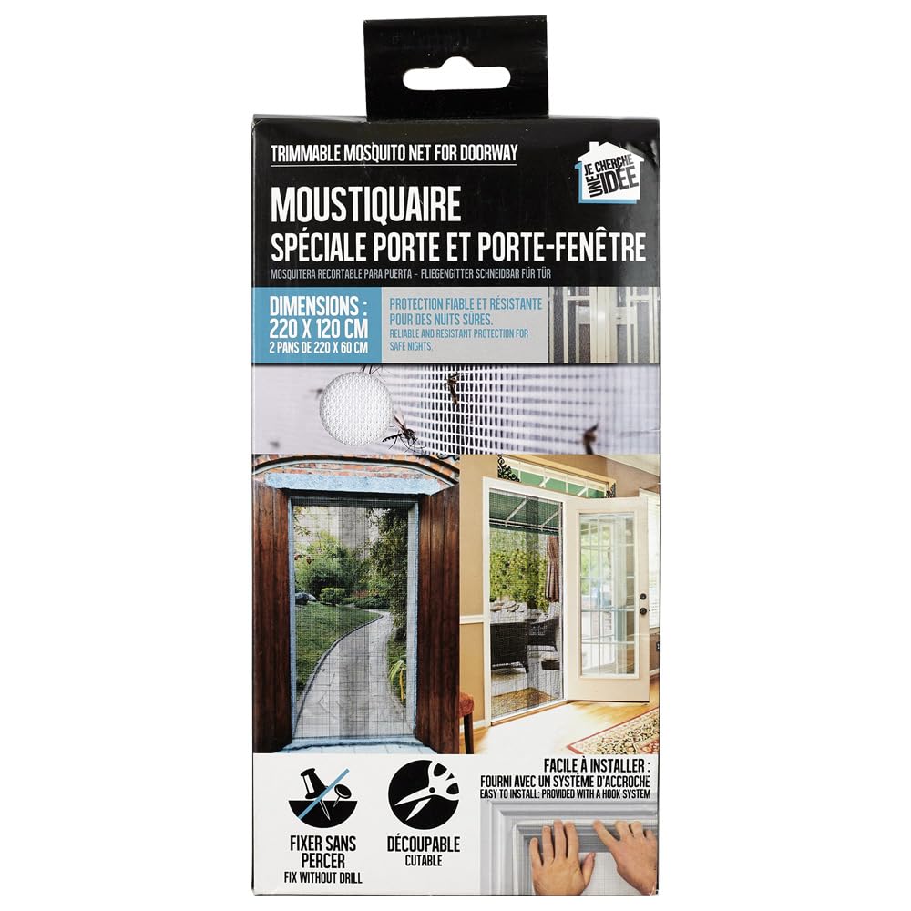  Moustiquaire Decoupable De Fenetre 150X130cm Maison Et Bazar Bazar Et Quincaillerie Anti Insecte