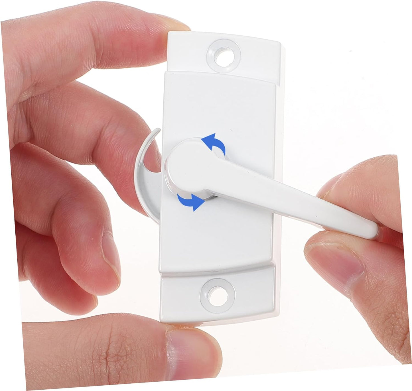  Gatuida Verrous De Fenêtre En Alliage De Zinc Blanc Lot De 4 Sécurité Et Protection Pour Fenêtres Coulissantes Verticales Vie Quotidienne