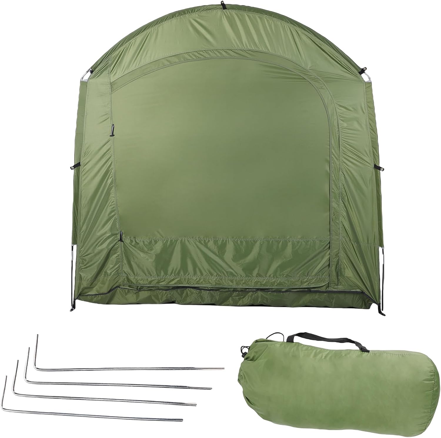  Drfeify Tente De Vélo, Rangement Extérieur Imperméable Pour Motos Et Outils De Jardin, Conception Portable Avec Installation De 3 Minutes Pour Usage Extérieur(BLACK)
