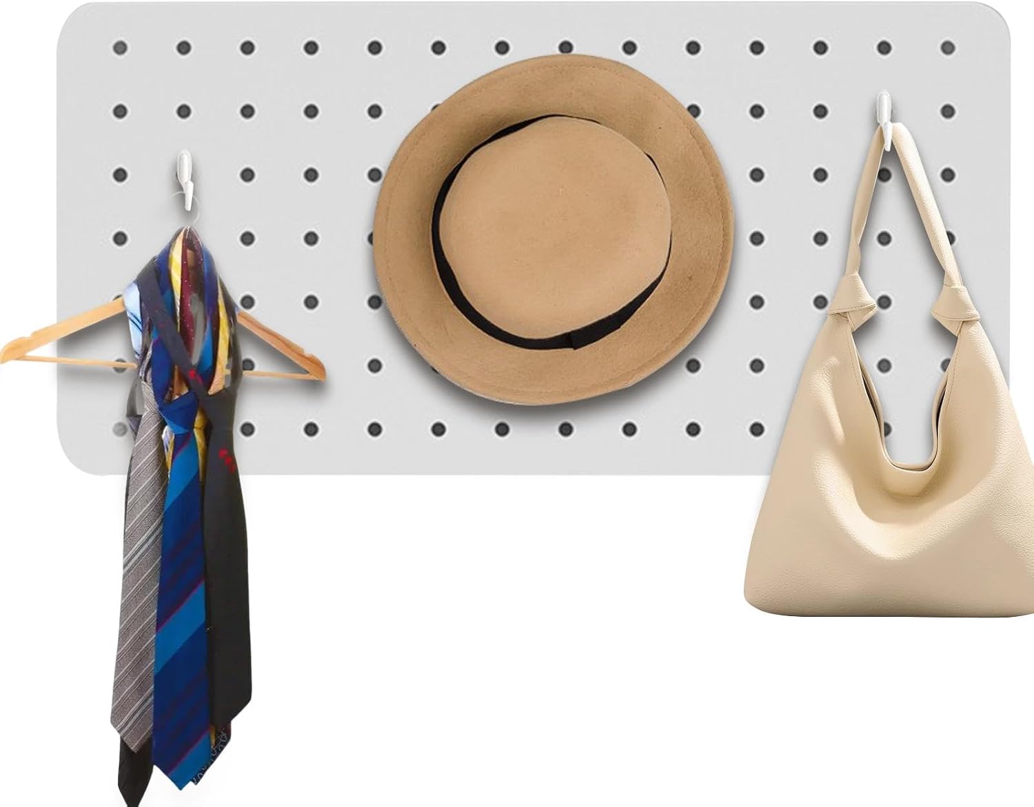  Panneaux D'organisateurs De Mur De Panneau Peg, Planches De Cheville Pour Mur | Organisation Des Murs Du Tableau Des Chevilles De Cuisine | Économisez De L'espace, Du Rangement Des Percus En