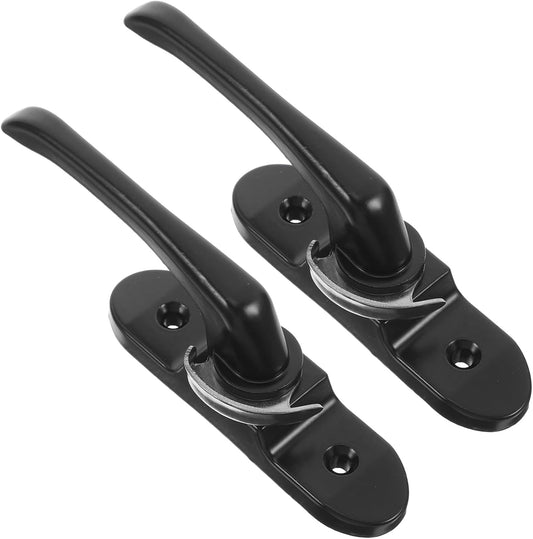  2 Pièces Fenêtre Lock Système De Sécurité De Zinc Pour Fenêtres à Double Hang Design Croissant Quincaillerie Durable