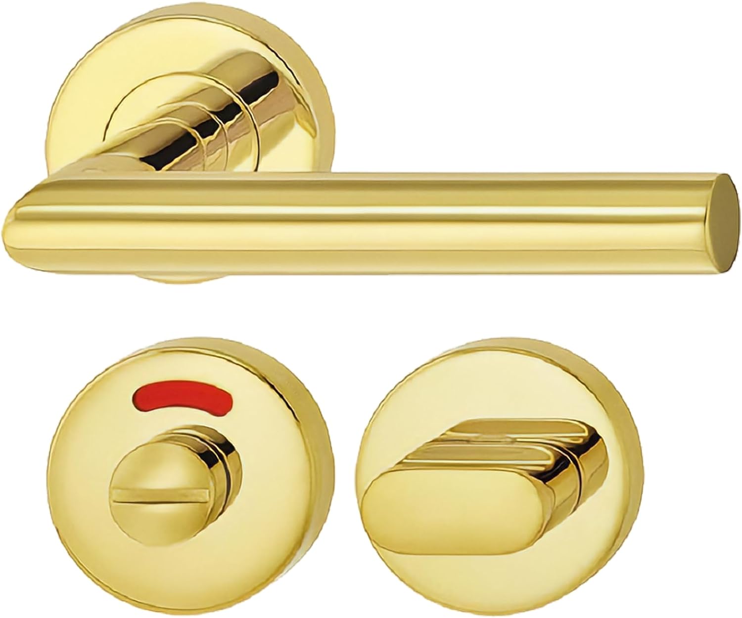  JUVA Stainless Steel Tilt And Turn Window Handle | WH2171 | 1 Piece – Tilt And Turn Window Olive Without Locking Cylinder | PVD Coated Brass | Window Olive With 90° Notching