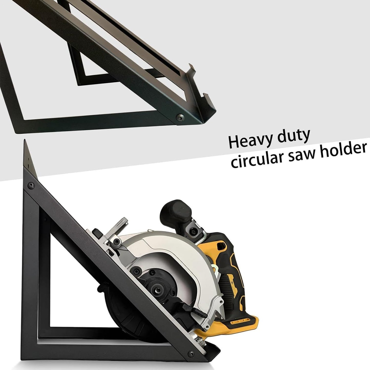  Support à Outils électriques, Organiseur Mural Robuste Pour Scie Circulaire, Système De Suspension Pour Scie, Atelier De Garage, Abri De Jardin, Sous-sol, établi De Rangement, Système De Rangement