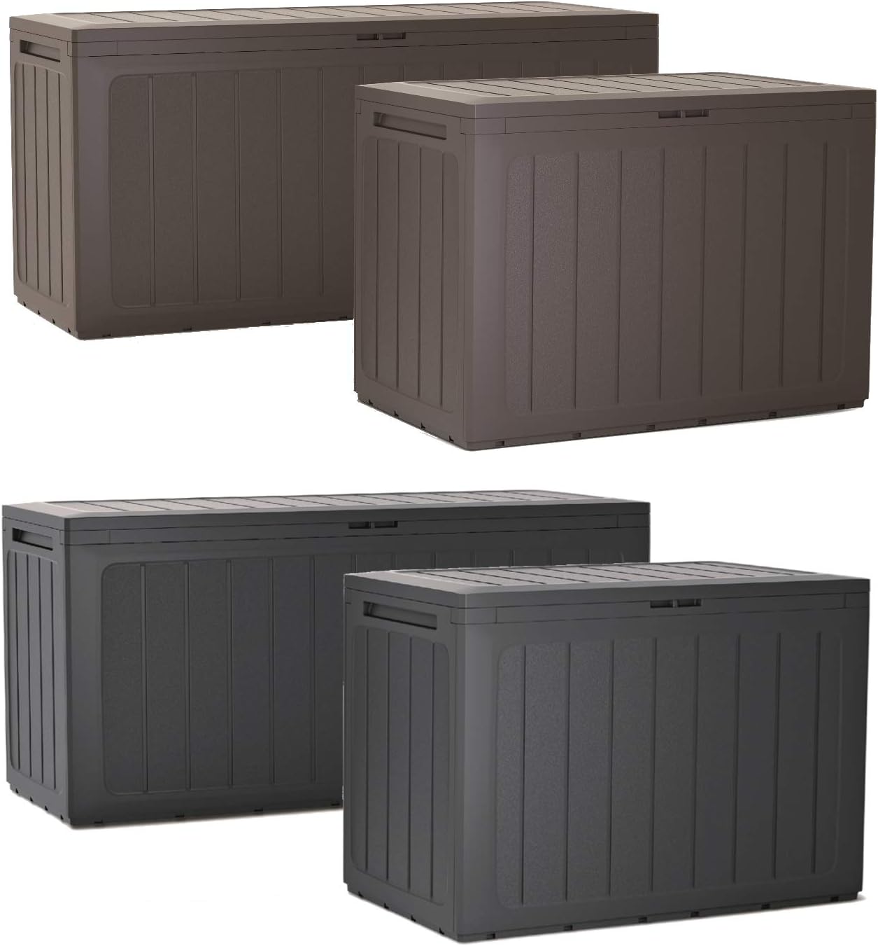  Prosperplast Boardebox Boîte De Jardin 280L Umbra Verrouillable