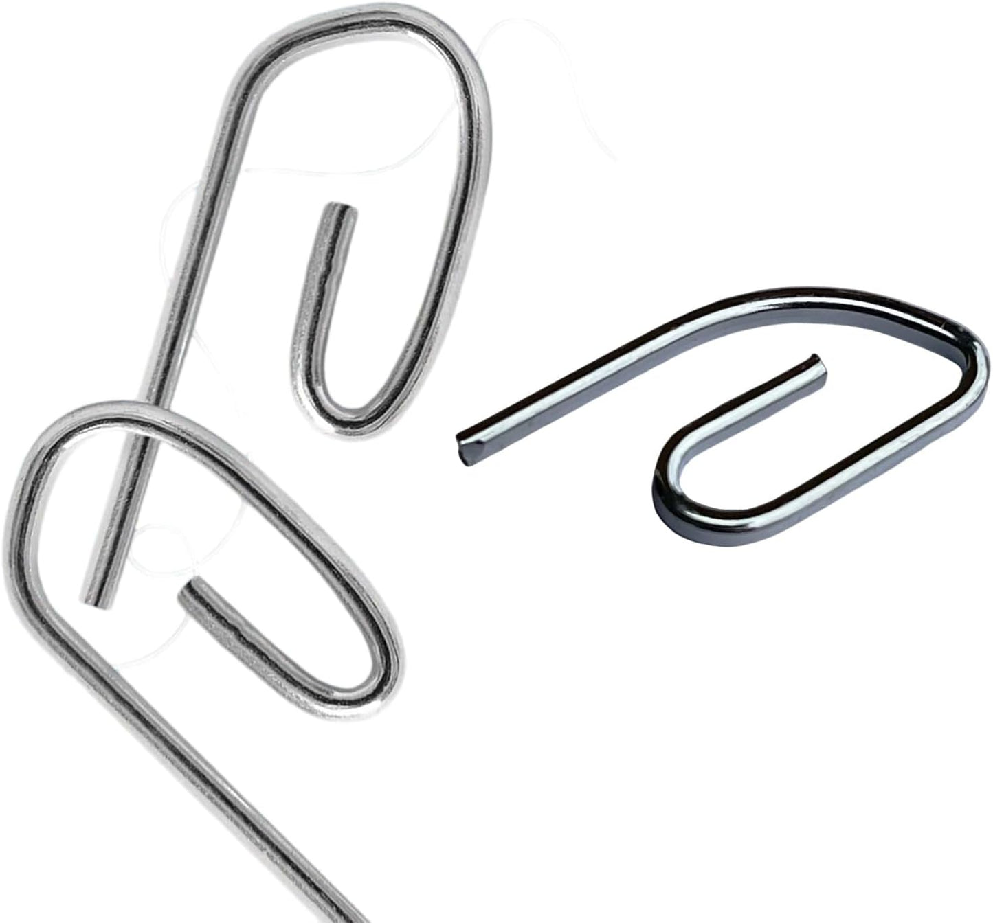 Lot De 50 Crochets En Métal Robuste Haute Performance Pour Rideaux Portables Pour Les Amateurs De Maison Et Les Décorateurs D'intérieur, Quincaillerie De Fenêtre De Bureau