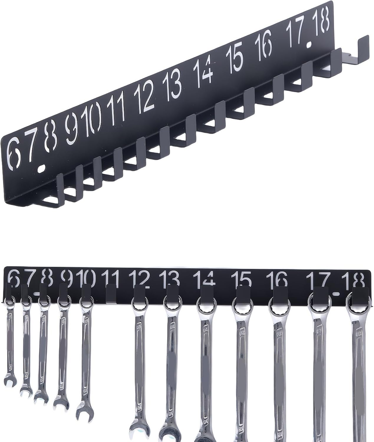  Porte-outils Mural En Fer, Crochets Et Clés Pour Maison, Garage, Atelier, Support De Rangement, Accessoires D'outils, Organiseurs Muraux