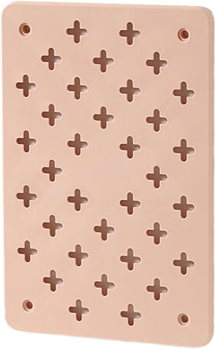  Systèmes De Rangement Muraux Robustes Et Imperméables - Étagère Extensible Pour Petits Espaces - Crochet Pour Panneau Perforé