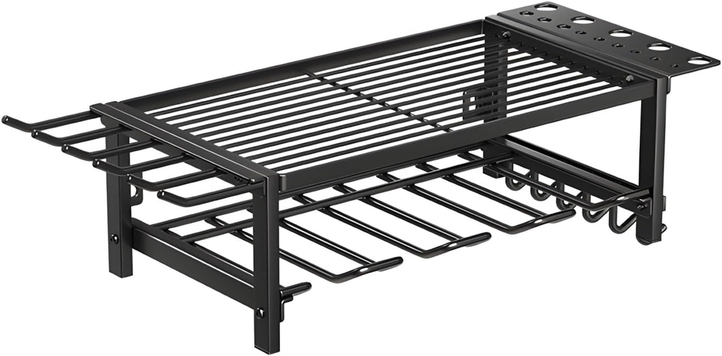  Support Mural Pour Outils électriques En Acier Robuste Pour Perceuses Et Accessoires, Garage, Atelier, Porte-outils Multifonction