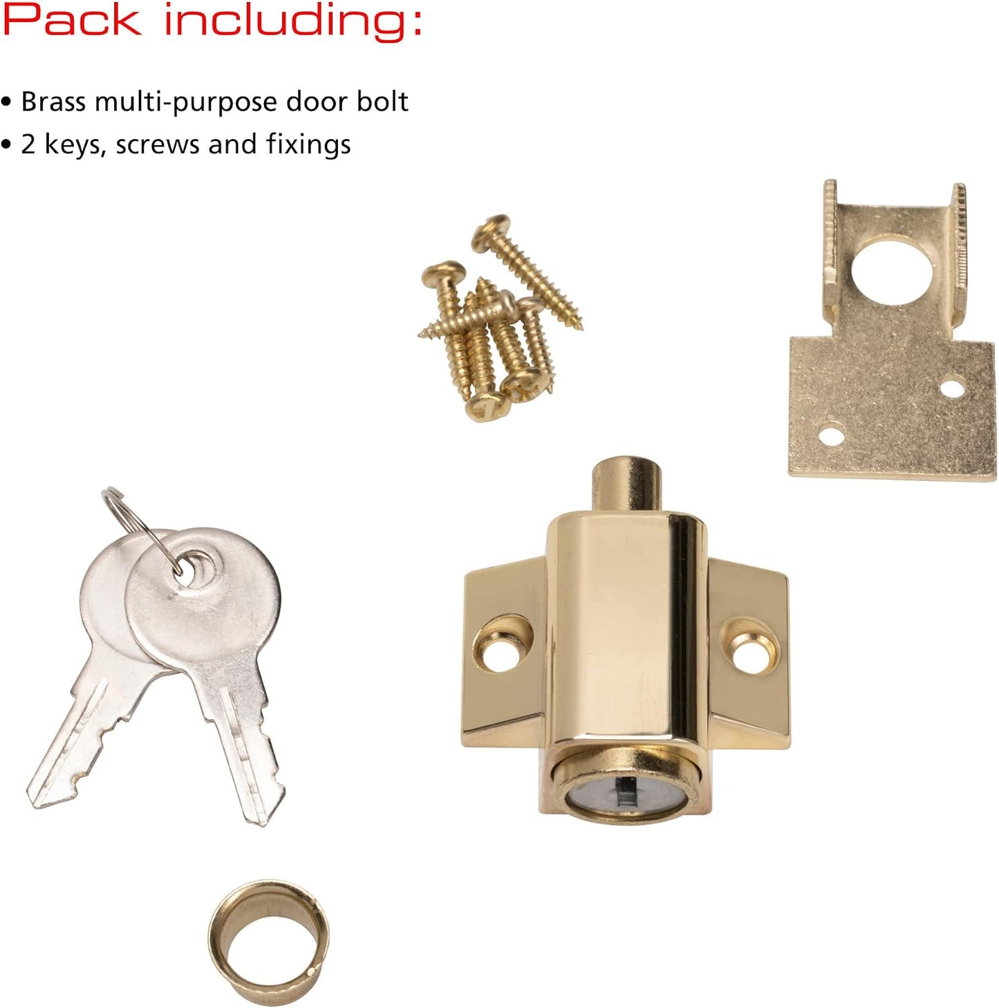  Sterling PDL100 Serrures De Porte Et Fenêtre De Terrasse, PLB100