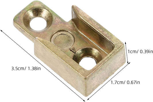  4Pcs Gâche De Verrouillage De Fenêtre à Battant En Alliage De Zinc Or, Quincaillerie De Verrouillage Robuste Large Compatibilité Pour Amélioration Sécurité Maison