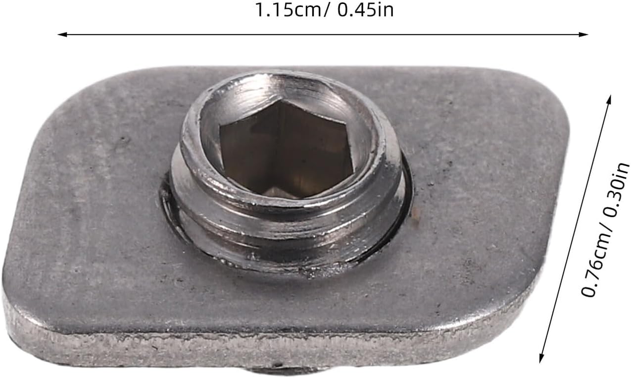  Angoily 20 Pièces Limiteur De Fenêtre Acier Inoxydable Butée De Sécurité Coulissante Pour Fenêtres Et Portes Bloc De Fixation Plat Réglable Pour Maison Et Bureau
