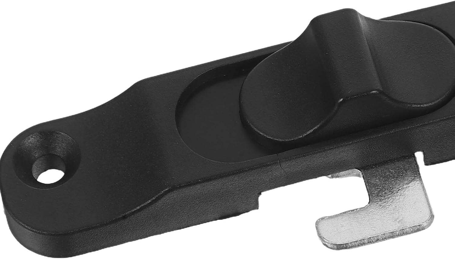  Jojofuny Verrou De Sécurité Pour Fenêtres Coulissantes Avec Réglage D'ouverture, Loquet Ajustable En Abs Et Acier, Pour Portes Moustiquaires Et Protection Maison Patio