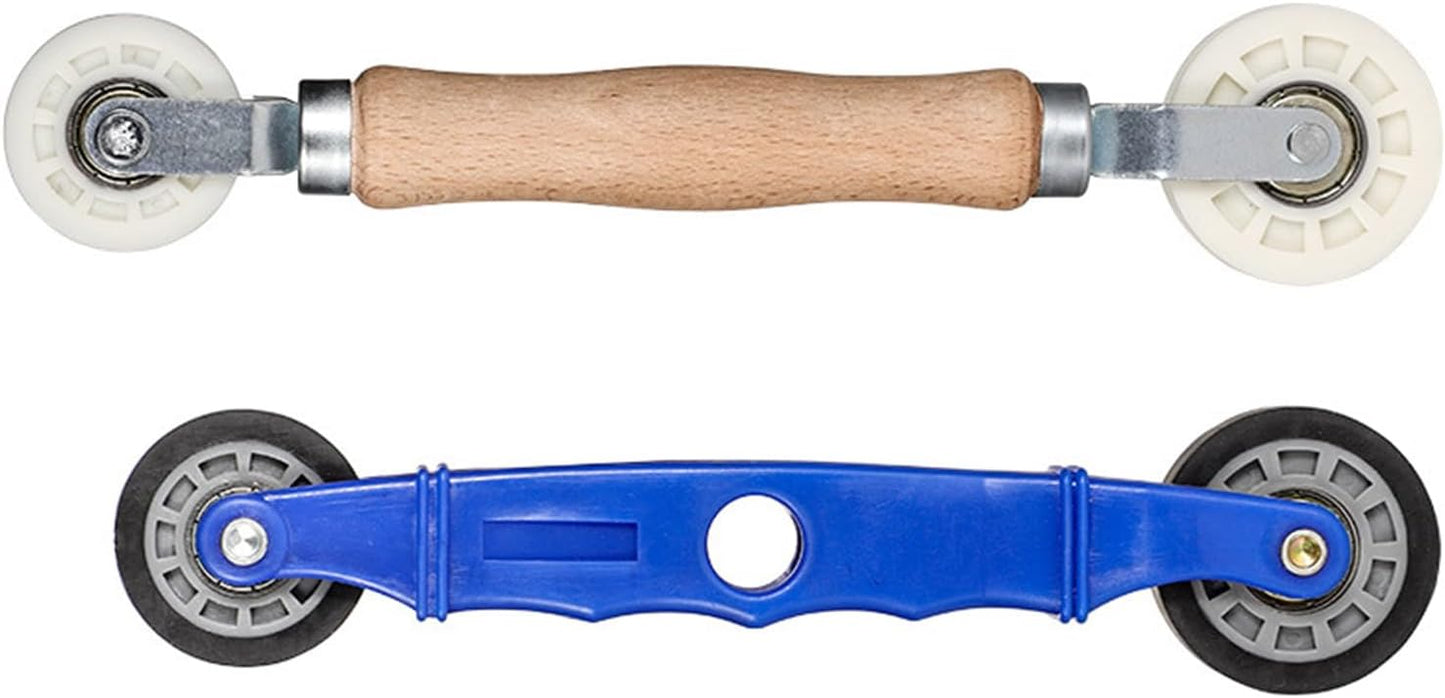  Kit De Réparation D'écran De Fenêtre - Rouleau Cannelé - Outil De Réparation De Bandes LED - Outil De Fixation à Double Tête - Poulie De Pression Professionnelle