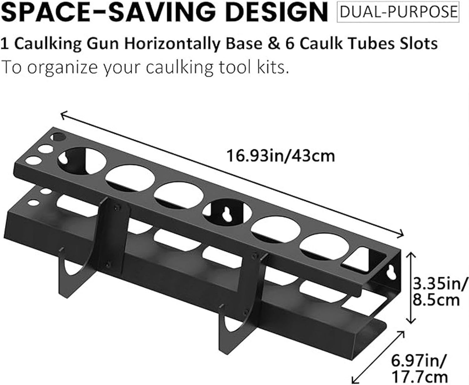  Organisateur De Bombes Aérosols - Rack À Cartouches D'Étanchéité - Support Mural De Rangement Pour Mastic Atelier - Pour Industrie, Maison, Garage, Atelier, Cabanon, Abri De Jardin, Entrepôt, Dépôt Et