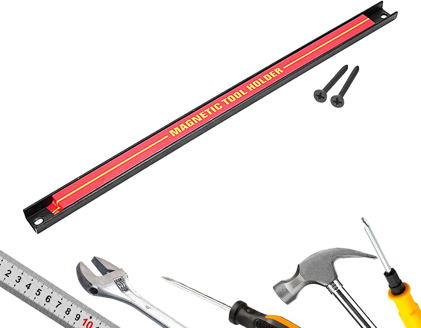  Generisch Barre D'outils Magnétique, Organisateur D'outils Mural, Grande Capacité, Gain De Place, Pour Atelier, Atelier, Maison