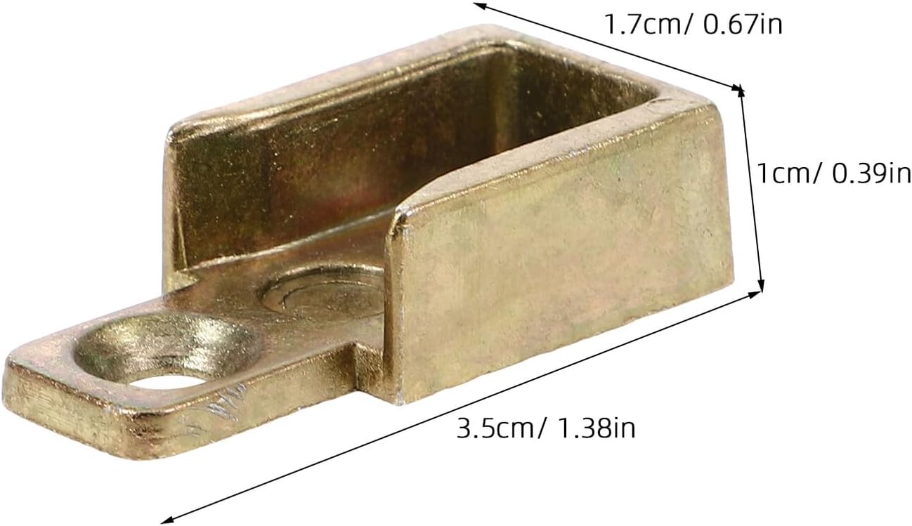  Gatuida Accessoire De Verrouillage De Fenêtre En Alliage De Zinc Or 4pcs, Gardien Robuste Pour Fenêtres à Battants, Compatible Large, Pour Sécurité Maison Et Chambres