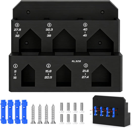  Generico Organisateur De Rangement Pour Outils - Étagère Murale Pour Vélo - Établi De Travail Avec Accès Facile - Pince De Réparation Avec Structure Durable - Pour Atelier, Garage