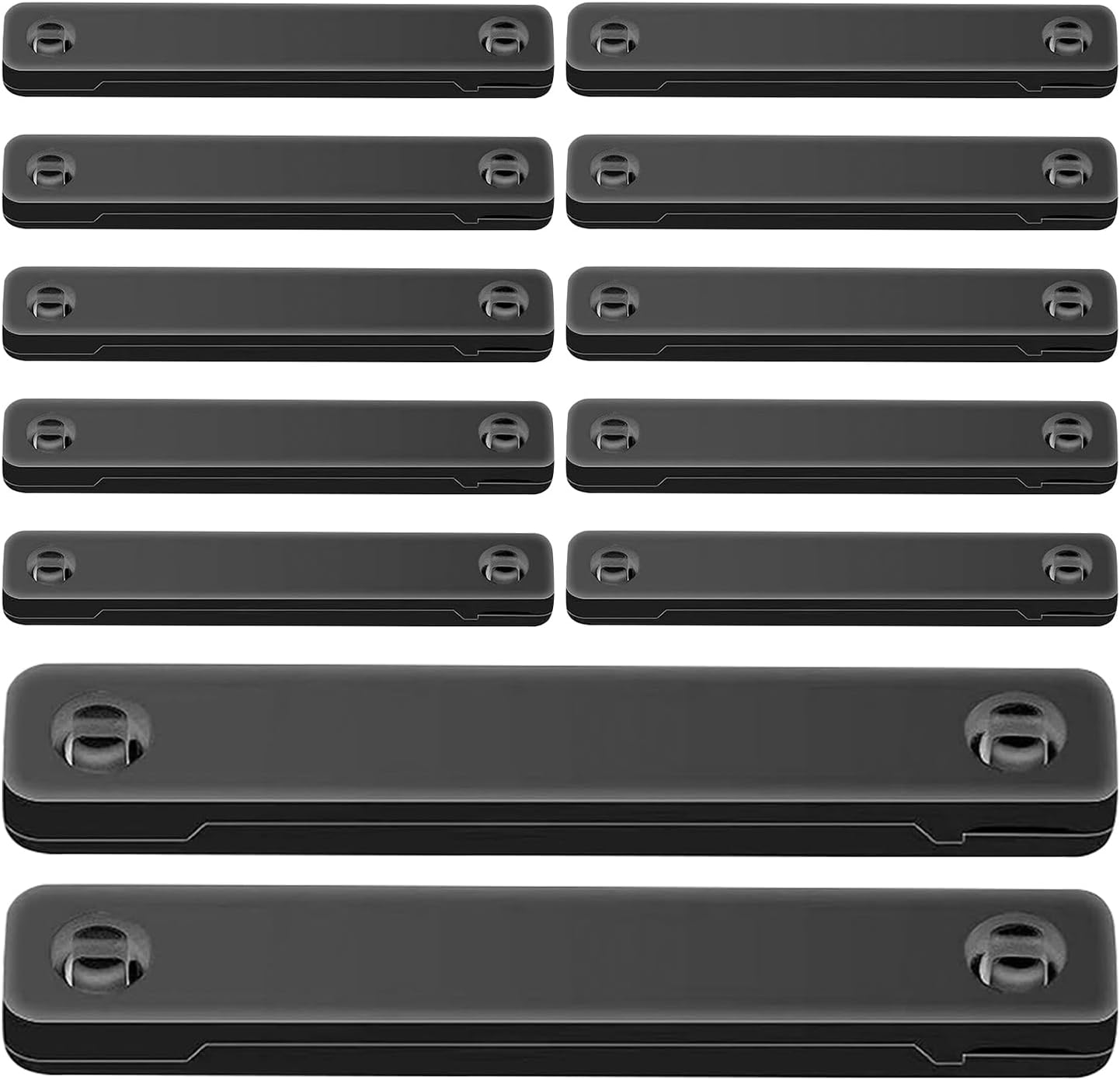 Genérico Fermeture Magnétique Pour Rideaux | 12 Pièces Autocollants Pour Fermeture Moustiquaire - Quincaillerie Pour Fenêtre De Restaurant école Entrée Maison Bureaux Café