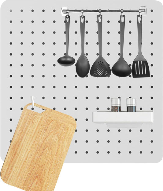  Générique Panneau Organisateur Perforé - Panneaux Muraux Organisation Bureau | Panneaux De Rangement Décoratifs Pour Fournitures De Bureau Et Chambre