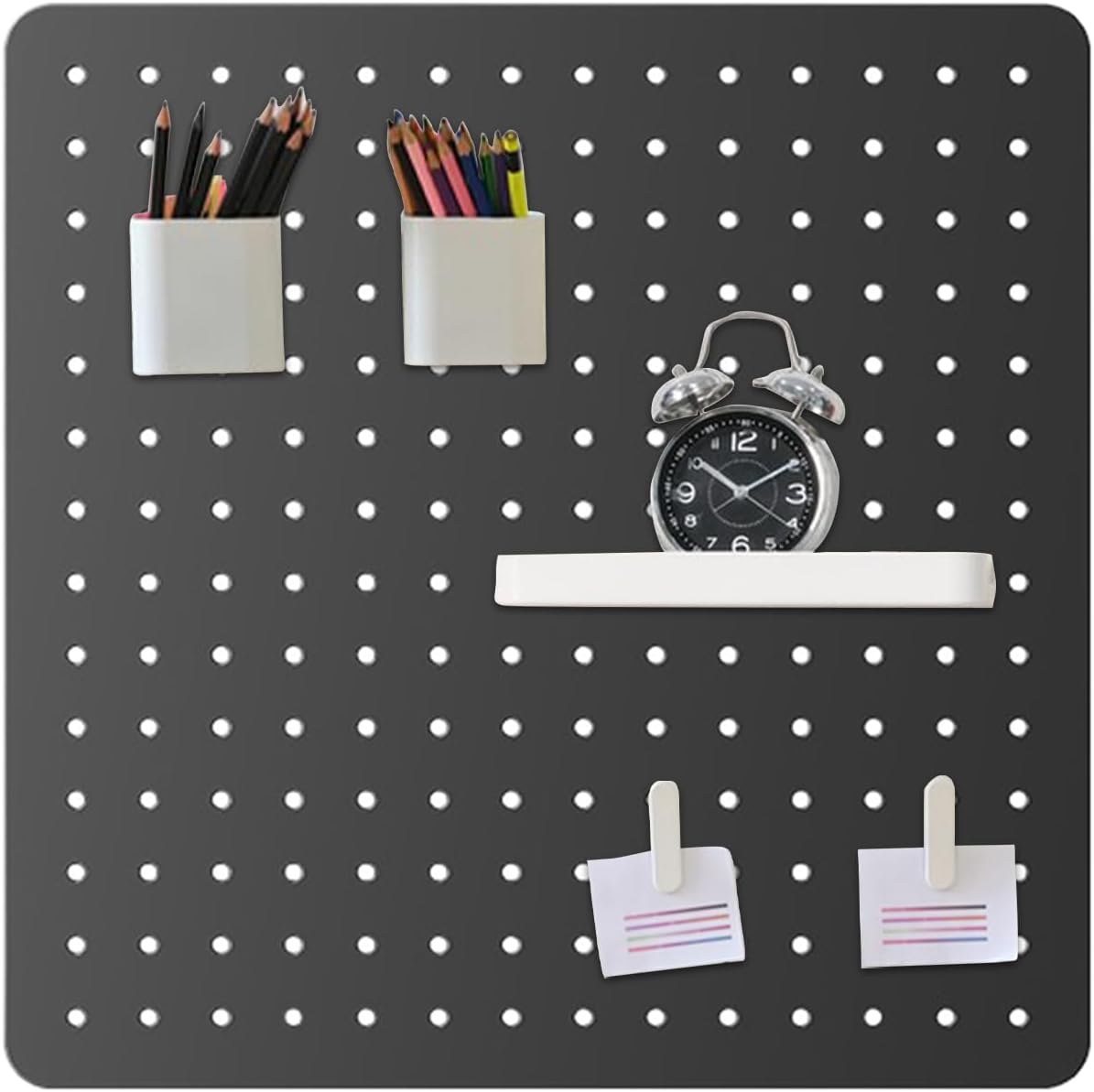  Générique Panneau Perforé,Panneaux Muraux Organisation Bureau | Panneaux Multifonctions Pour Outils Fournitures Décorations Affichage Cuisine Chambre