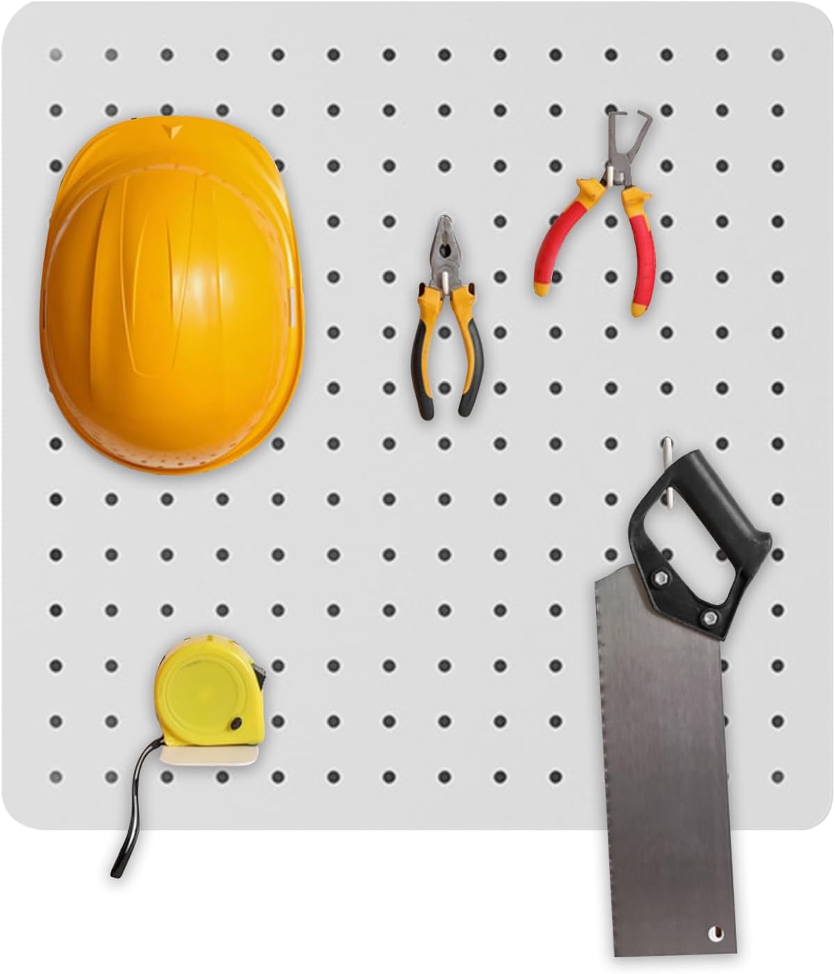  Générique Panneaux à Picots Pour Murs,Organisateur Mural Panneau Perforé Pour Bureau - Panneaux De Rangement Décoratifs Pour Fournitures De Bureau Et Chambre