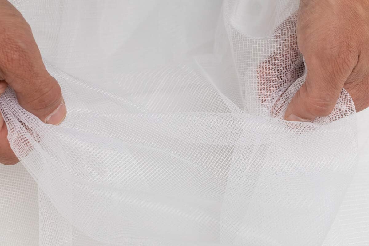  Schellenberg 50710 Moustiquaire Fenêtre Recoupable Aux Dimensions Souhaitées, Avec Ruban Auto-aggripant De Fixation Et Cutter, 100 X 100 Cm, Blanc