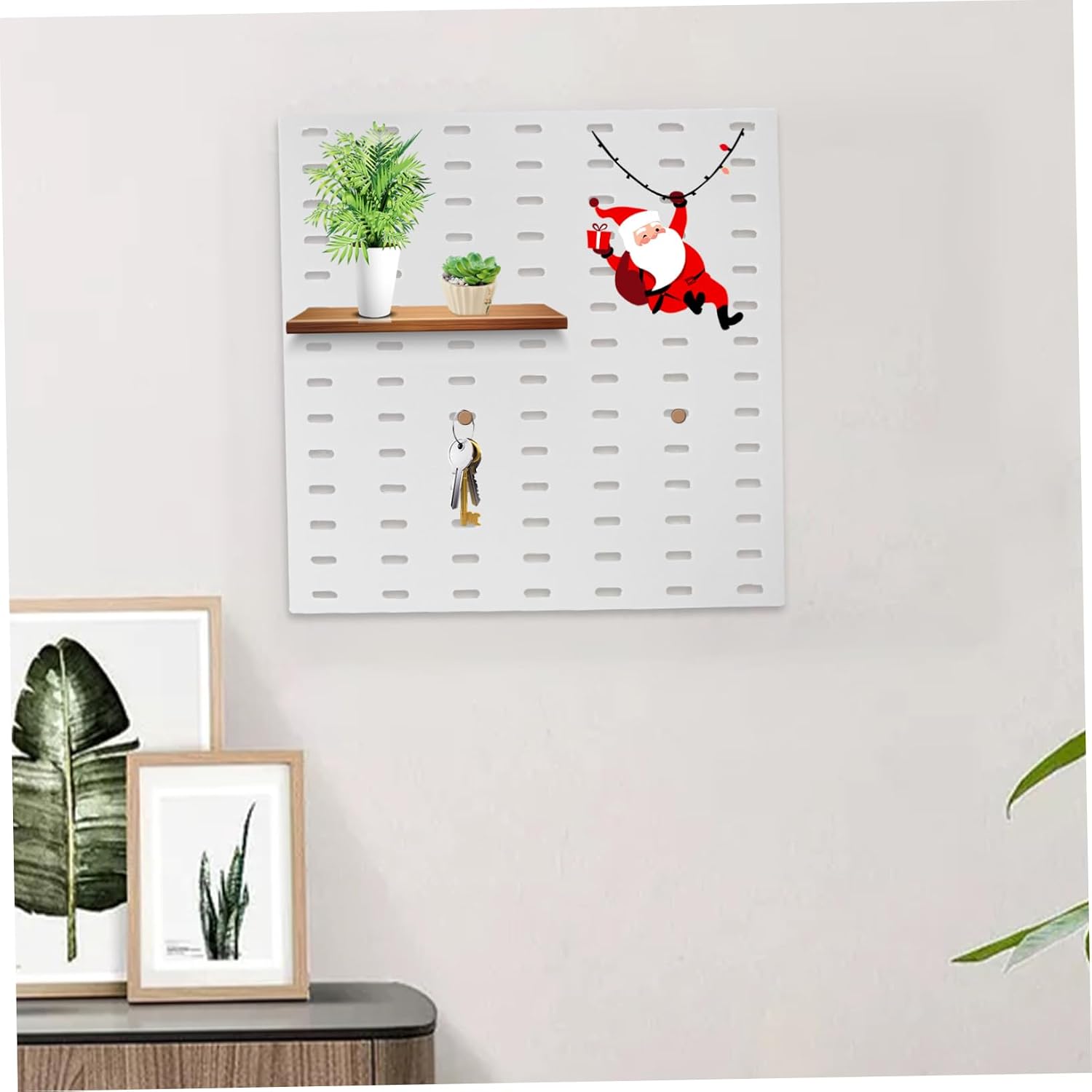  Ciieeo Panneau Perforé Mural Pour Garage Organisateur De Rangement Sans Perçage Conçu Plastique Robuste Pour Outils Divers