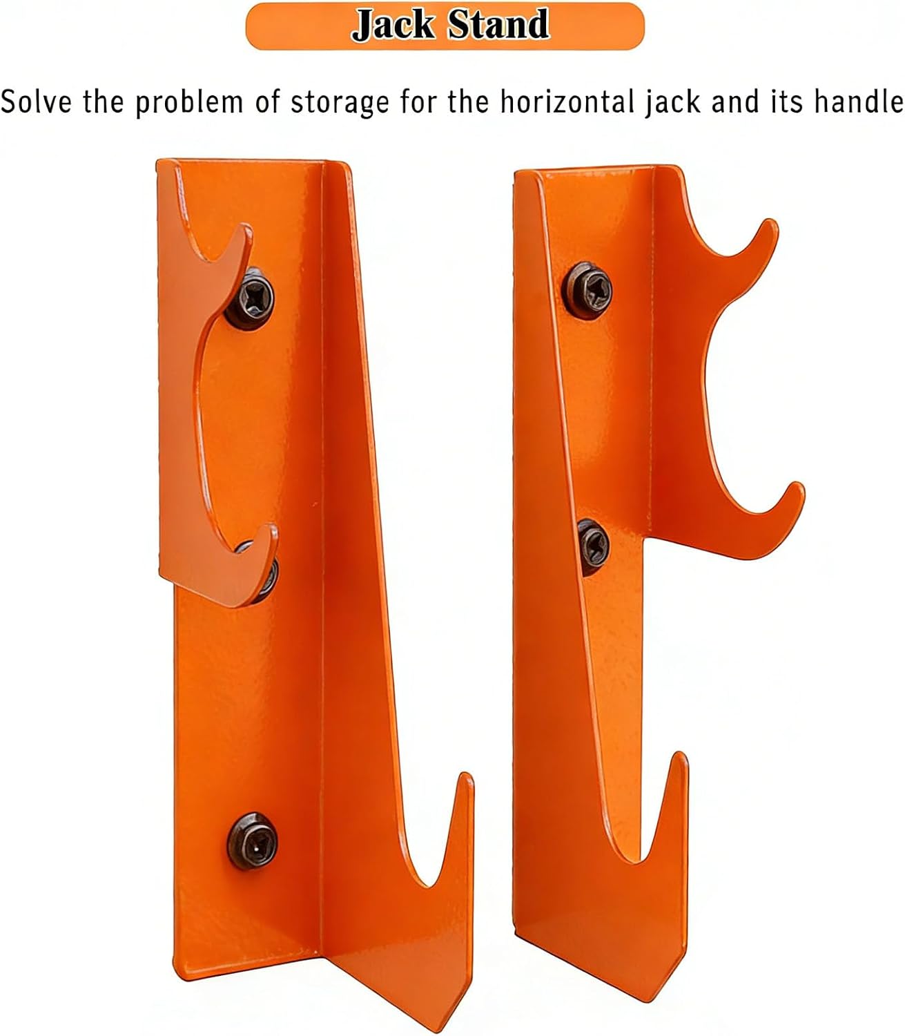  Lot De 2 étagères De Rangement Murales En Métal Robuste Pour Minimiser Et Maintenir En Toute Sécurité Les Outils Dans Le Support Jacob D'atelier