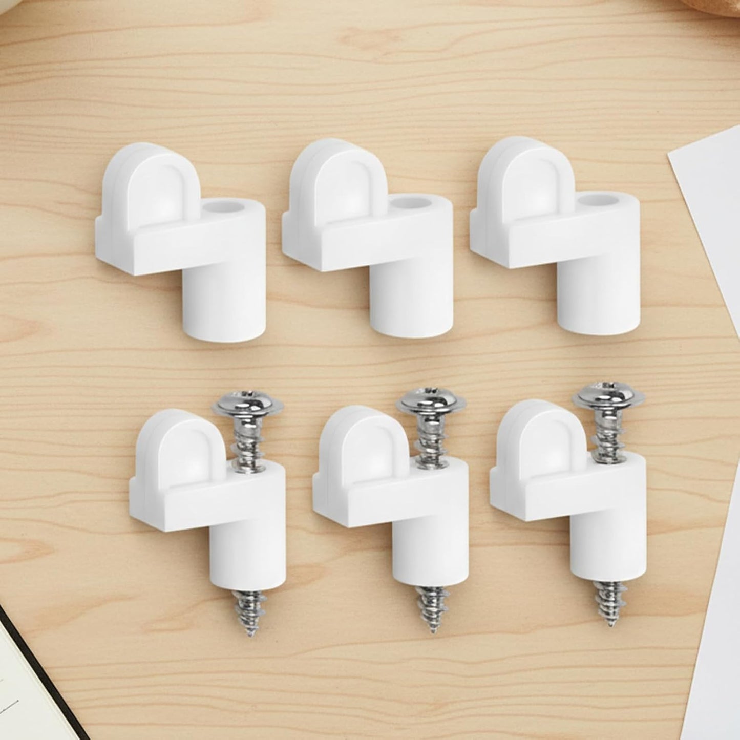  Agrafes De Fixation Pour Moustiquaires | Quincaillerie De Fixation De 9,5 Mm - 12 Pièces Accessoires De Support Pour écran De Fenêtre - Pour Maison, Maison De Campagne, Salon, Chambre à Coucher