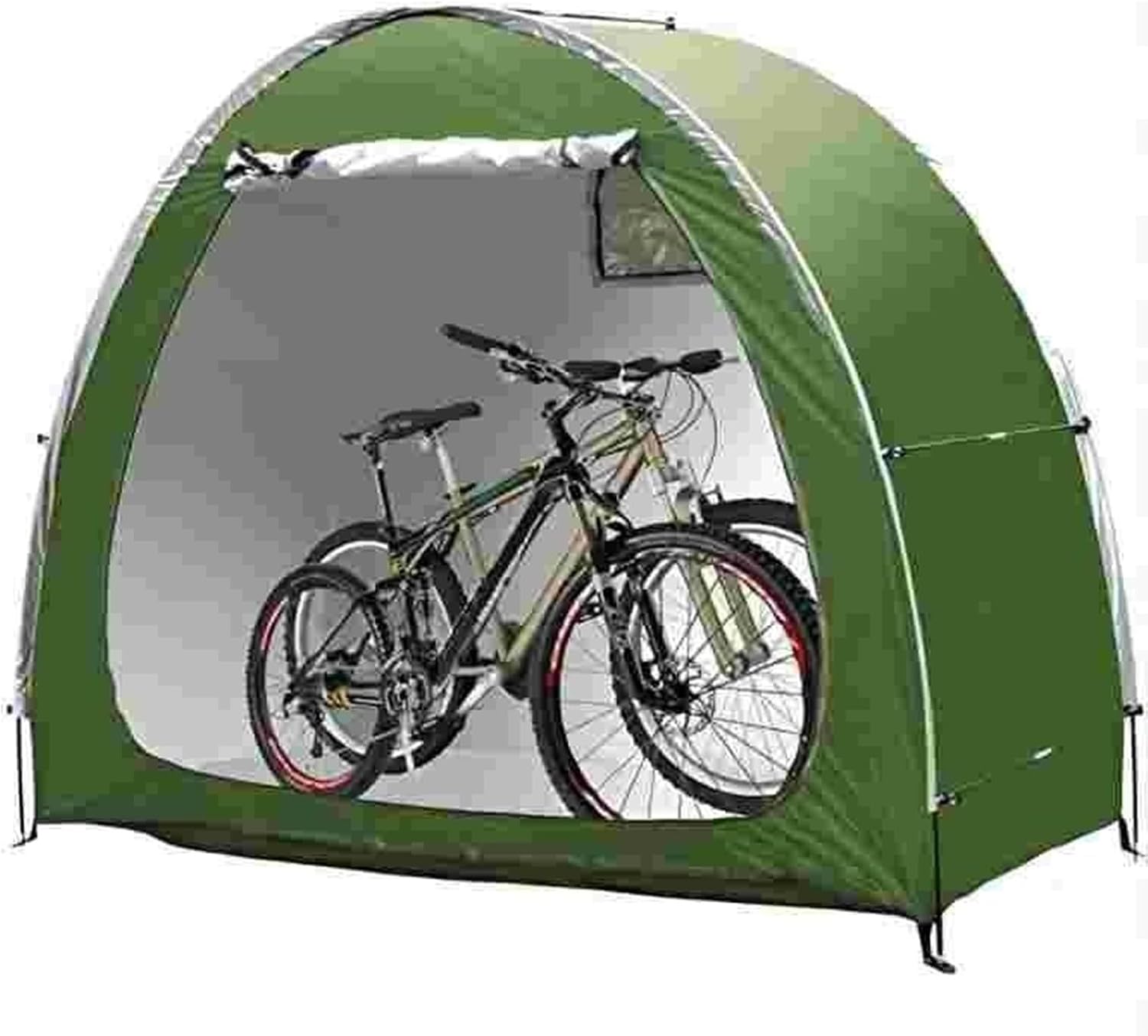  Abri De Rangement Pour Vélos, Tente Portable Et Imperméable Pour Vélos - Garage De Rangement Extérieur Pour Motos, Outils De Jardin Et Tondeuses à Gazon - Dimensions : 200 X 80 X 165 Cm - Du