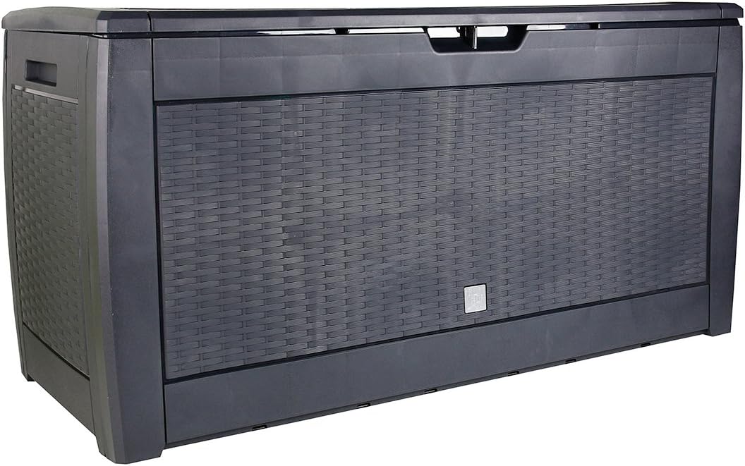 Prosperplast Boxe Rato Coffre De Jardin 310 Litres Chocolat 119 X 48 X 60 Cm