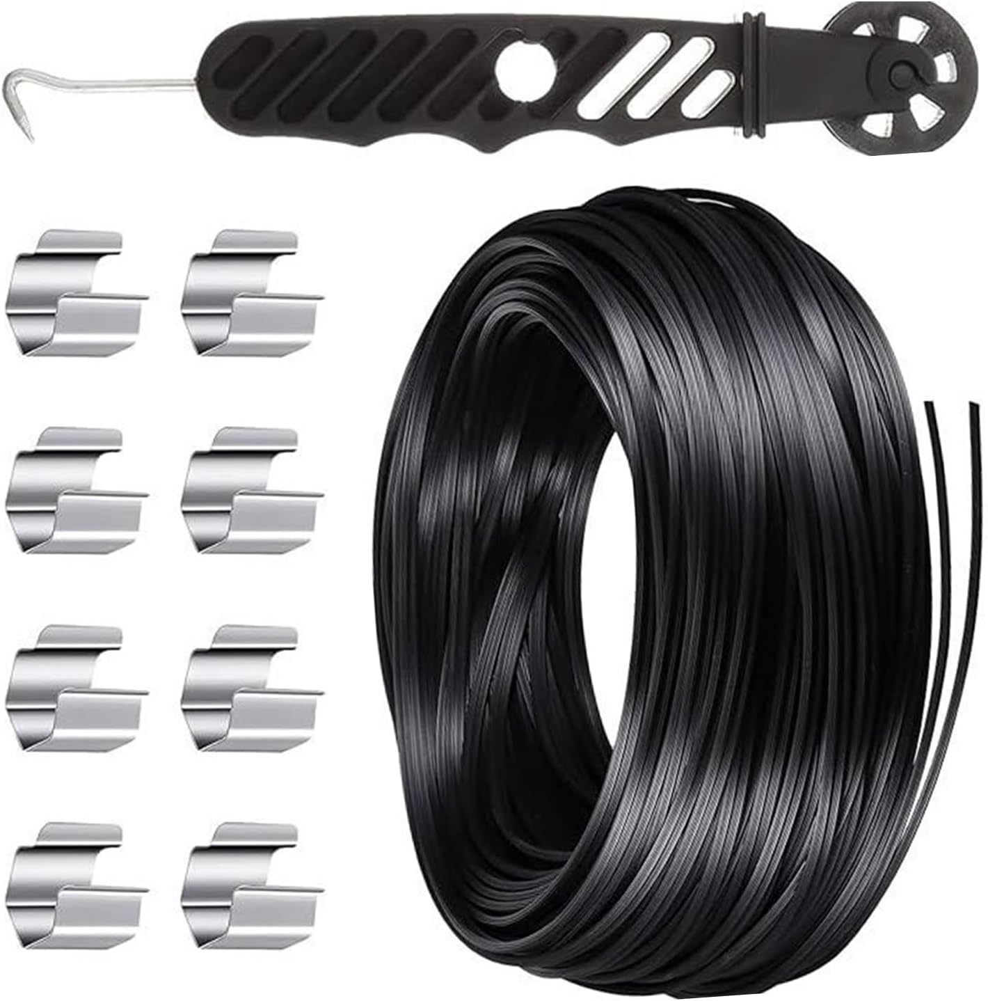  Splines De Fixation D'écran De Fenêtre Avec Outil D'installation Et Clip De Support D'écran Pour Réparation Facile