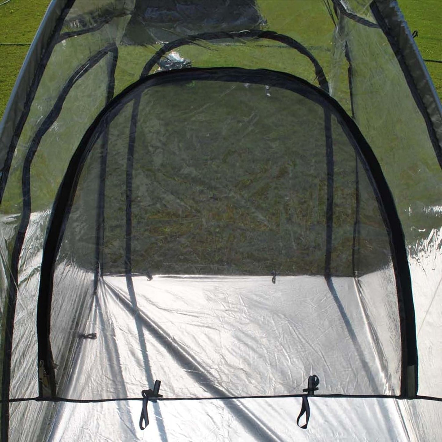 GENERIC Abri De Rangement Pour Vélo, Tente De Camping Imperméable - Housse Et Abri De Rangement Extérieur Pour Moto, Outils De Jardin, Jouets, Tondeuse à Gazon - Protection Durable Et Transparente (