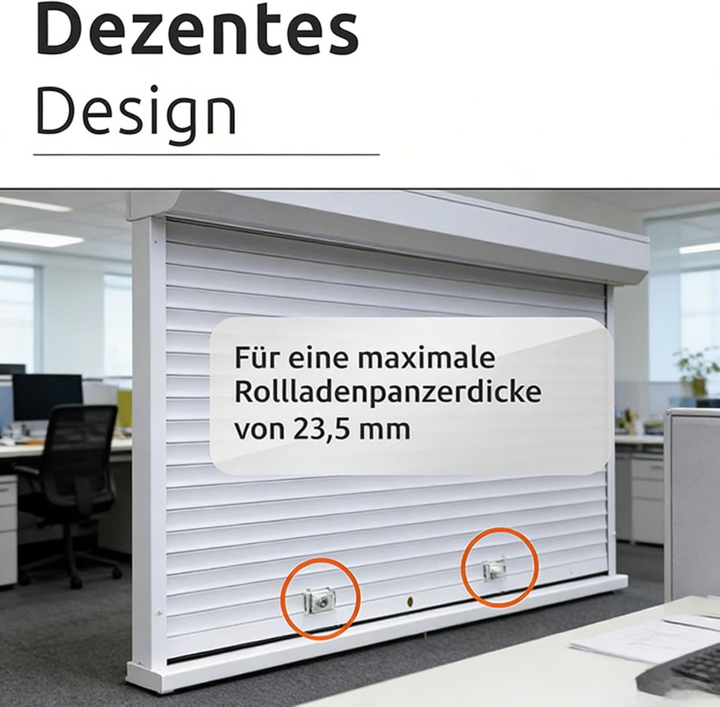  Lot De 8 Butées De Store Enrouleur Blanches Résilientes Avec Propriétés Résistantes à L ' Eau, Idéales Pour La Maison Et Les Applications, Ensemble D ' Installation De Rideaux