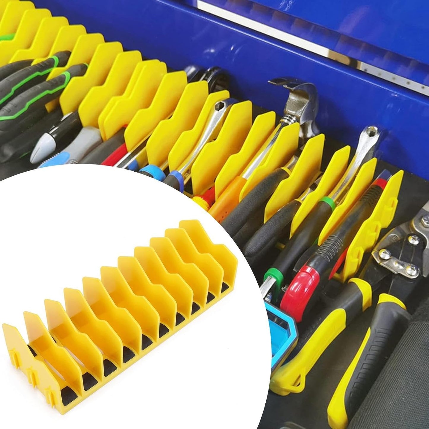  Support De Rangement Pour Pinces, Support De Rangement Pour Pinces - Porte-pinces Et Organisateur De Couteaux,Support De Rangement De Pinces Robuste, Ensemble D'outils, Boîte De Rangement Pour Couteau