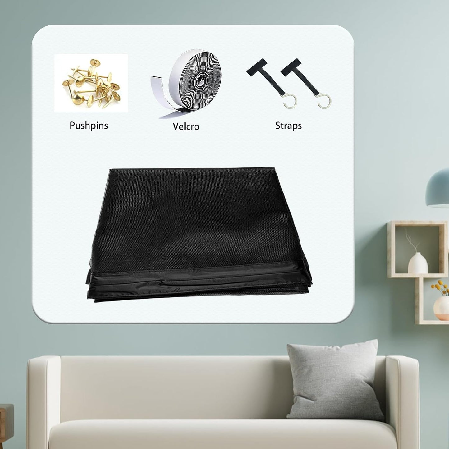  Moustiquaire Porte Fenetre 110 X 220 Cm Moustiquaire Porte Magnétique Fermeture Automatique Sans Perçage Pour Fenêtre Empêche De Passer Les Moustiques, Blanc