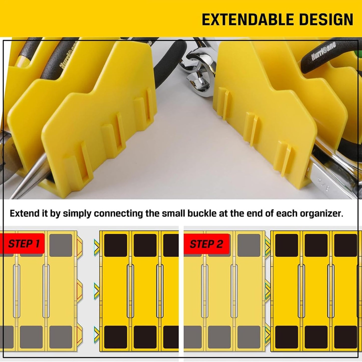  Support De Rangement Pour Pinces, Support De Rangement Pour Pinces - Porte-pinces Et Organisateur De Couteaux,Support De Rangement De Pinces Robuste, Ensemble D'outils, Boîte De Rangement Pour Couteau