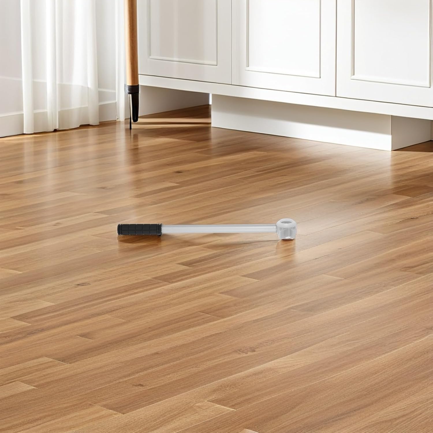  Artibetter Perche De Fermeture De Fenêtre Haute En Alliage D'aluminium Prise Confortable Pour Ouverture Multi-scène, Pour Volets Et Stores Chambres Et Cuisines