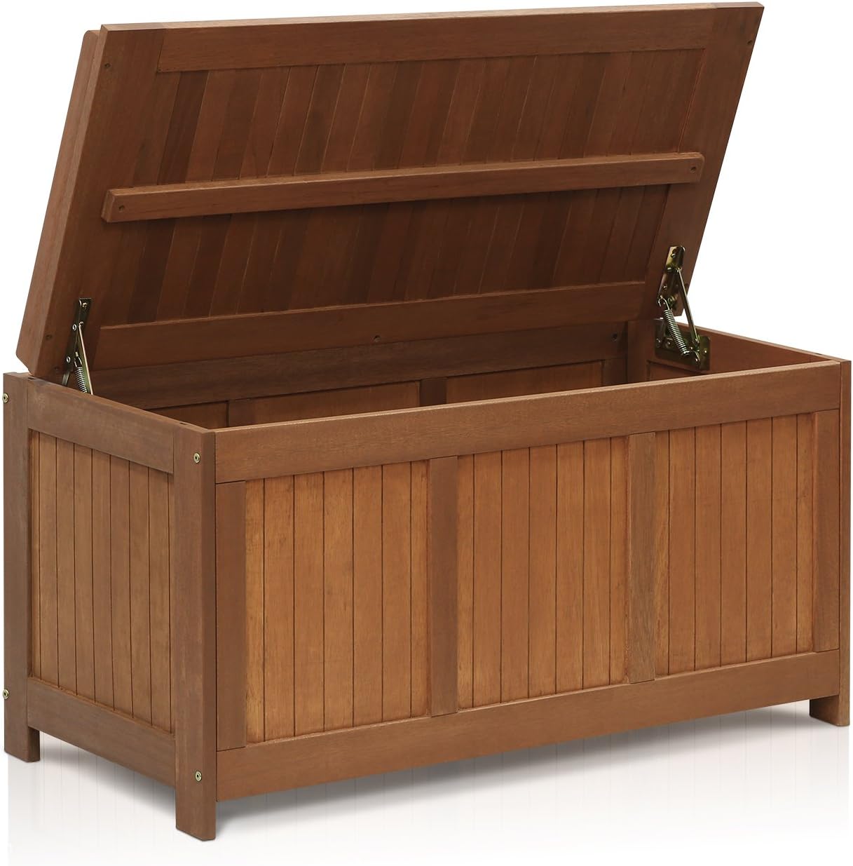  Furinno Tioman Extérieur Bois Dur Boîte De Rangement, Naturel